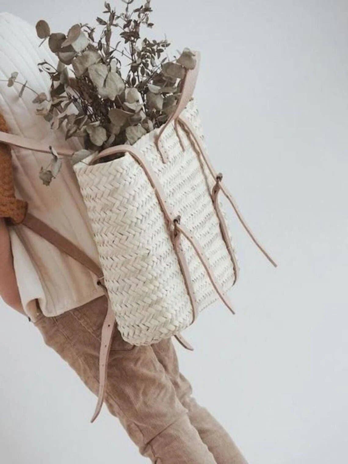 "Vienna" Strohrucksack